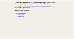 Desktop Screenshot of l10n.mozilla-community.org